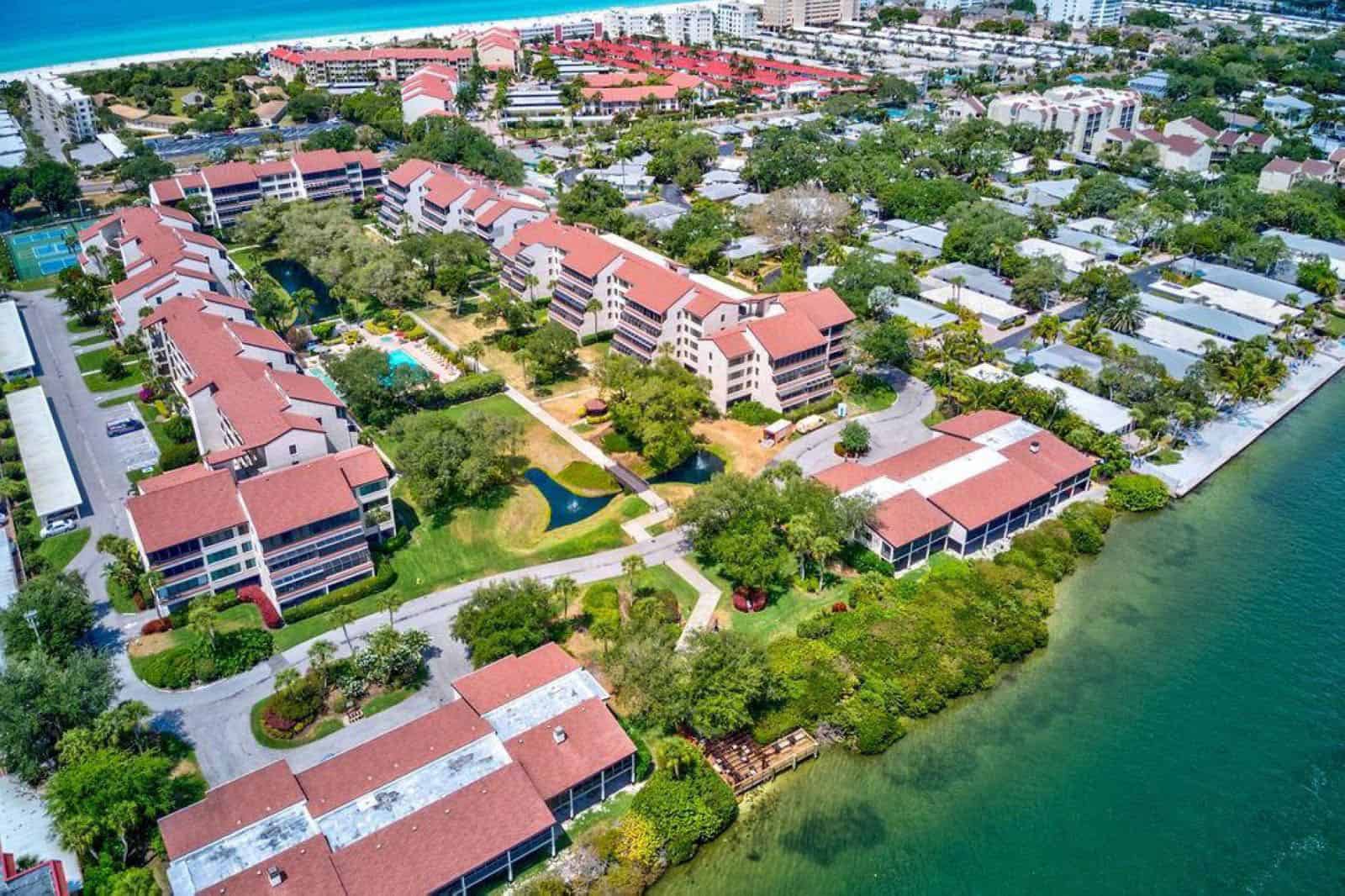 Excelsior Beach To Bay Condos For Sale in Siesta Key, FL.