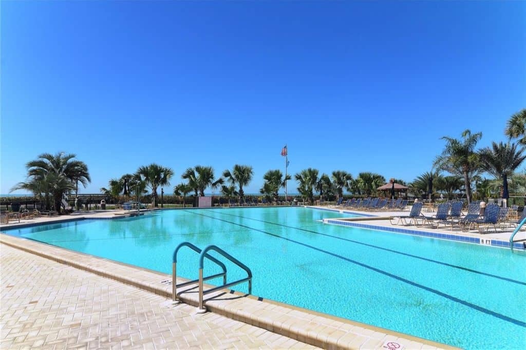 Gulf and Bay Club Condos in Siesta Key, FL. - Pool