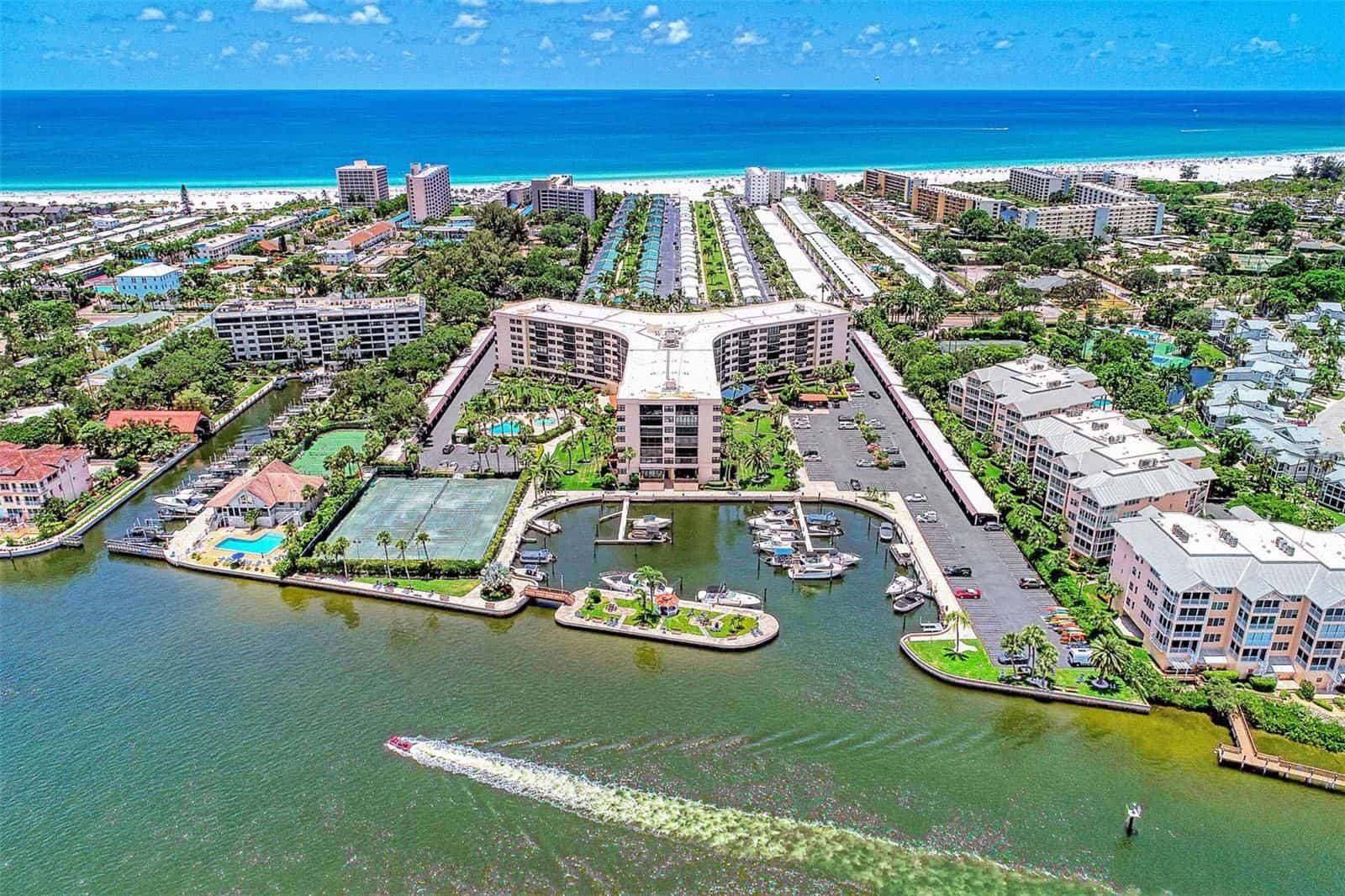 Harbor Towers Condos For Sale in Siesta Key FL.