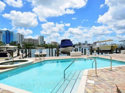 Harbor View Condos in Downtown Sarasota, FL. - Pool