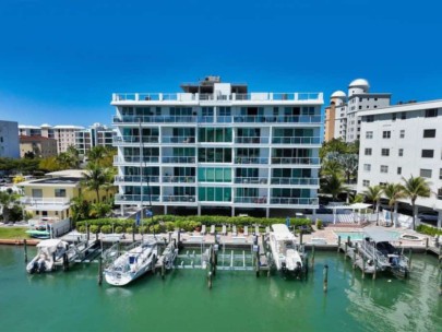 Harbor View Condos in Downtown Sarasota, FL. - Harbor Aerial View