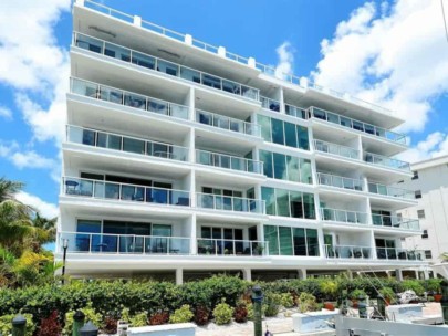 Harbor View Condos in Downtown Sarasota, FL. - Rear of Building