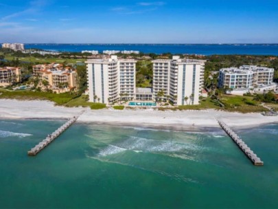 Islander Club Condos in Longboat Key, FL. - Waterfront Aerial