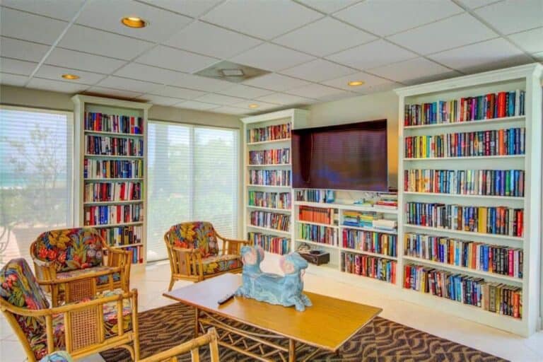 Islands West Condos in Longboat Key, FL. - Library