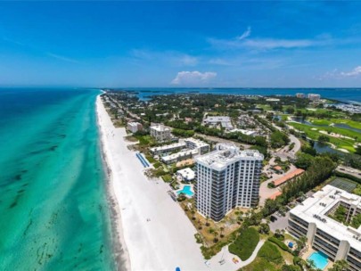 Islands West Condos in Longboat Key, FL. - Waterfront Aerial