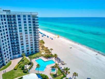 Islands West Condos in Longboat Key, FL. - Waterfront Aerial