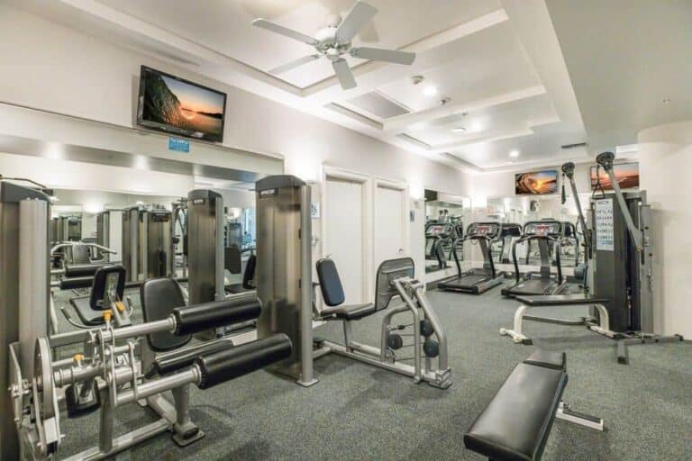 L&#039; Ambiance Condos in Longboat Key, FL. - Fitness Room