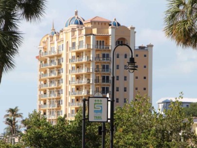 La Bellasara Condos in Downtown Sarasota, FL. - Building