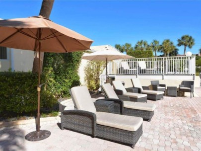 La Playa Condos in Longboat Key, FL. - Patio