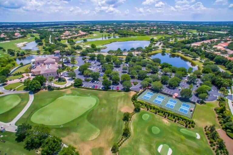 Lakewood Ranch homes in Lakewood Ranch, FL. - Country Club Aerial