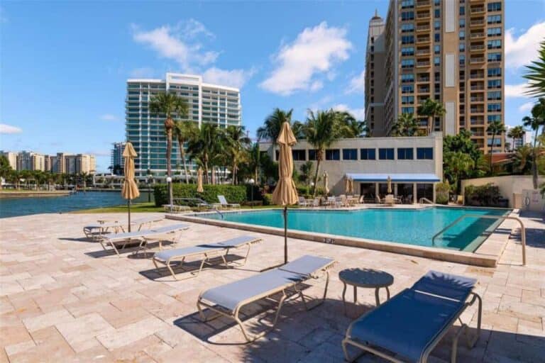 Lawrence Pointe Condos in Downtown Sarasota, FL. - Pool