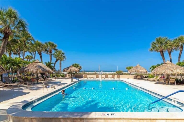 Lido Beach Club Condos in Sarasota, FL - Pool