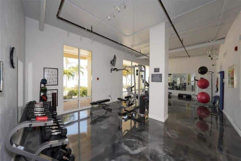 Lido Regency Condos in Sarasota, FL. - Fitness Room