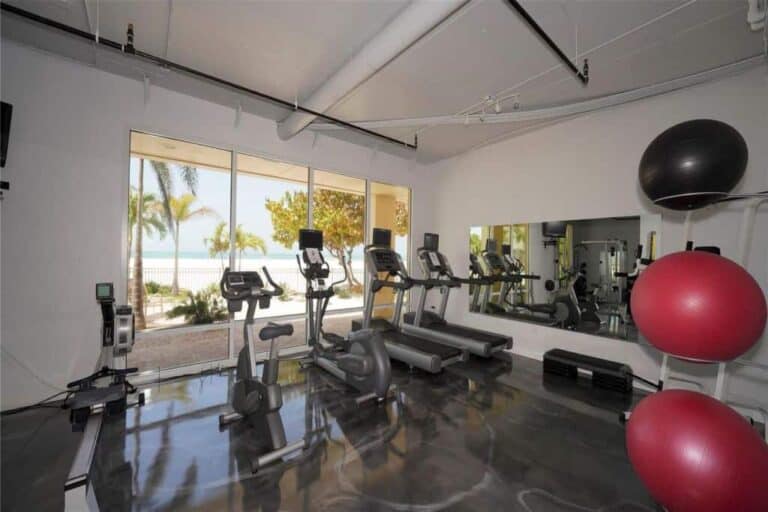 Lido Regency Condos in Sarasota, FL. - Fitness Room