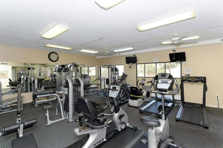 Lido Surf and Sand Condos in Sarasota, FL. - Fitness Room
