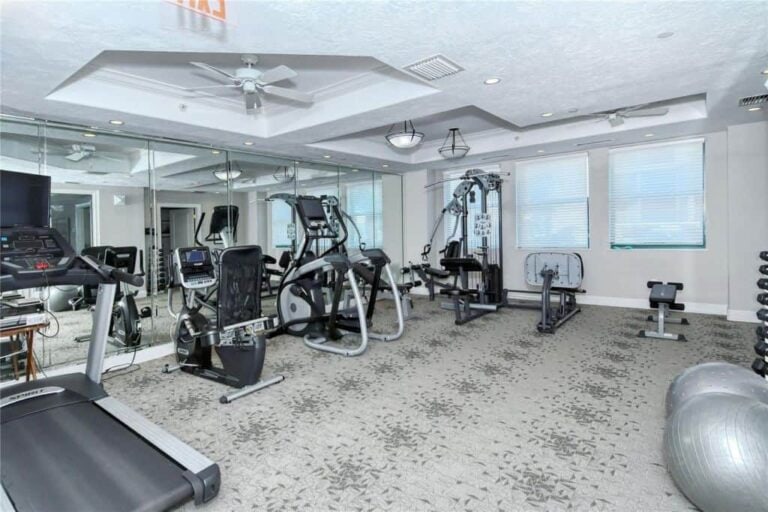 Majestic Bay Condos in Downtown Sarasota, FL. - Fitness Room