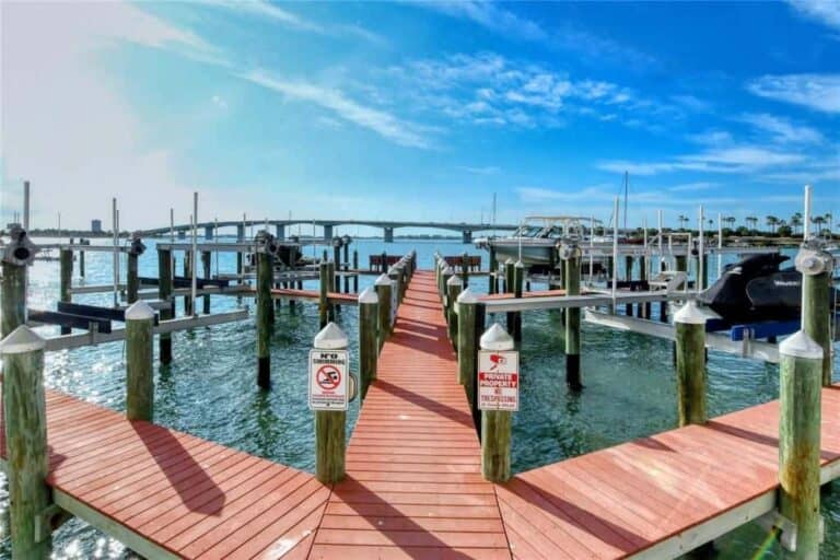 Majestic Bay Condos in Downtown Sarasota, FL. - Boat Slips