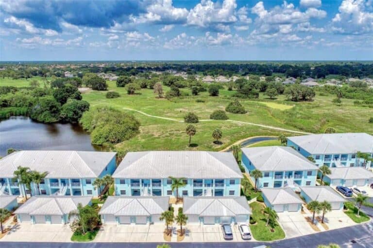 North Port FL. Condos - Aerial