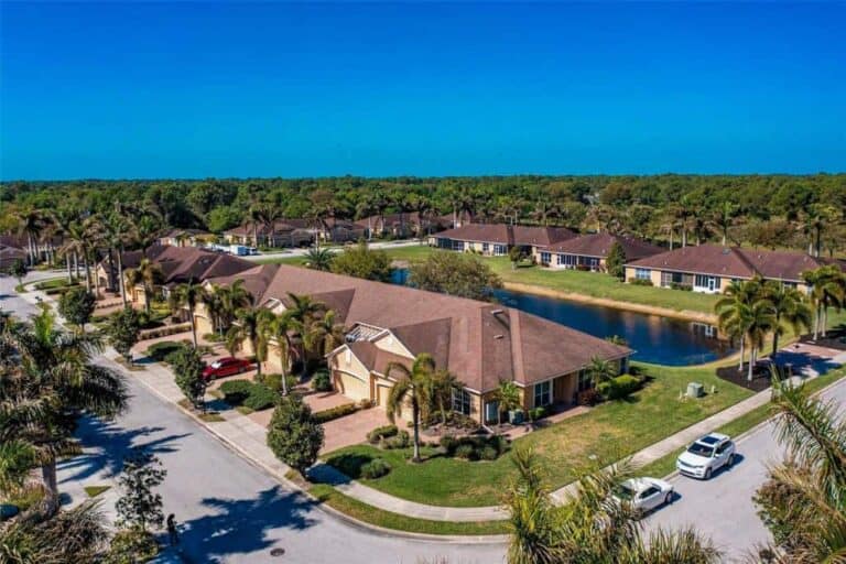 North Port FL. Condos - Aerial