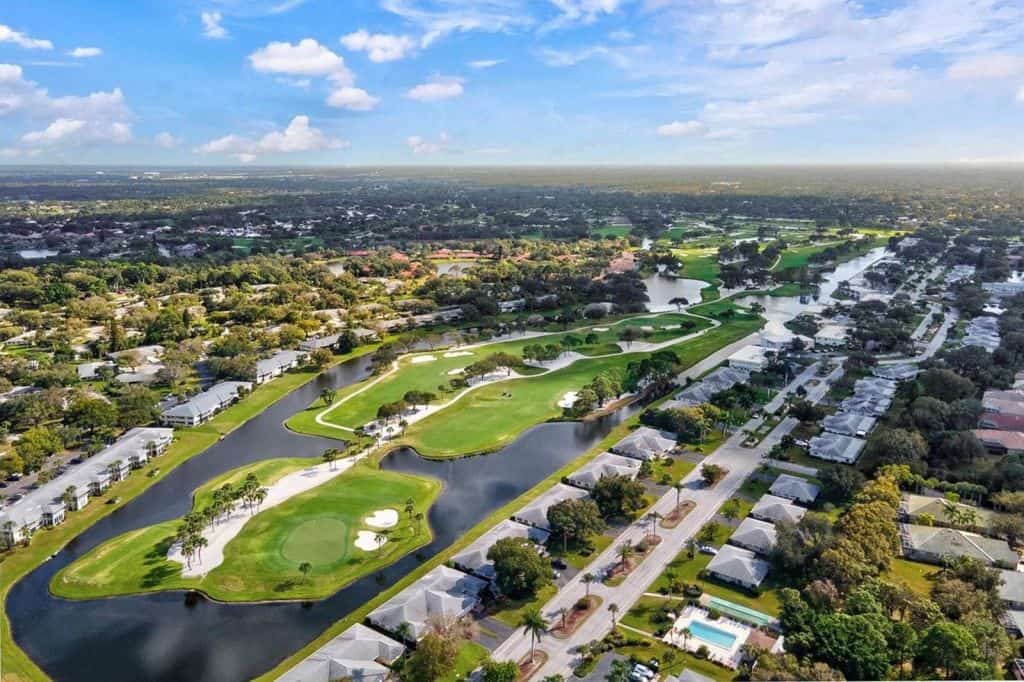 Palm Aire Sarasota Condos - Aerial