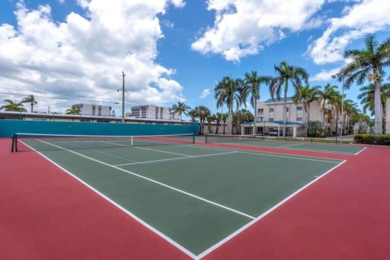Palm Bay Club Condos in Siesta Key, FL. - Tennis Court