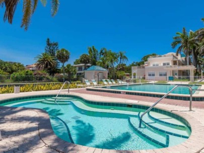 Palm Bay Club Condos in Siesta Key, FL. - Pool