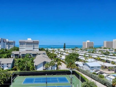 Peppertree Condos in Siesta Key, FL. - Aerial