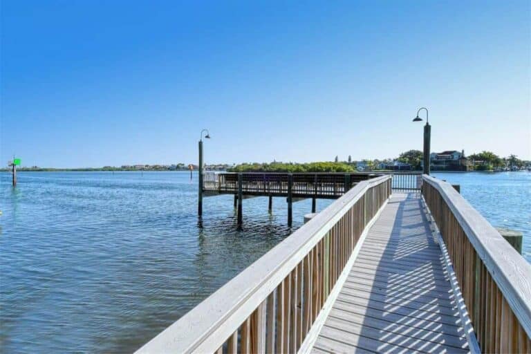 Peppertree Condos in Siesta Key, FL. - Dock