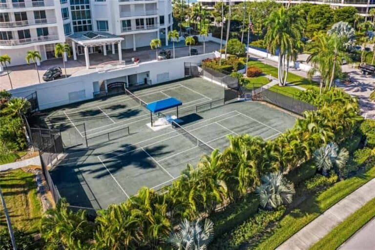 Pierre Condos in Longboat Key, FL. - Tennis Courts