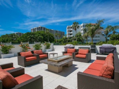 Players Club Condos in Longboat Key, FL. - Patio