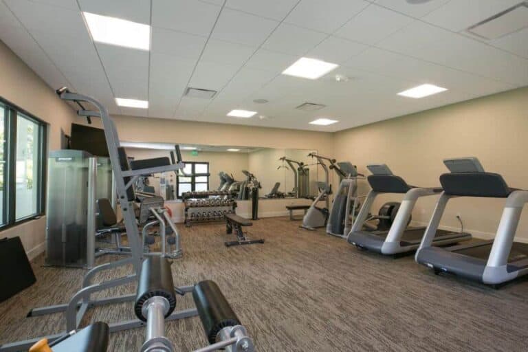 Players Club Condos in Longboat Key, FL. - Fitness Room