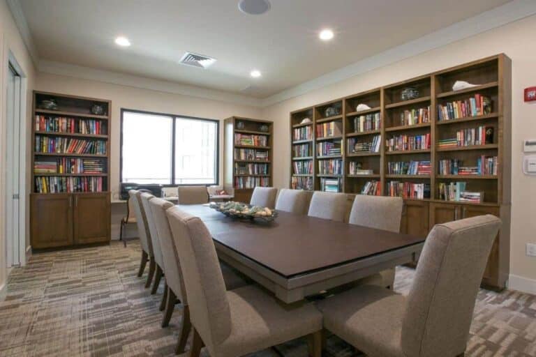 Players Club Condos in Longboat Key, FL. - Library