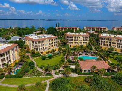 Positano Condos in Longboat Key, FL. - Waterfront Aerial