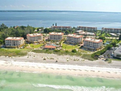 Positano Condos in Longboat Key, FL. - Aerial