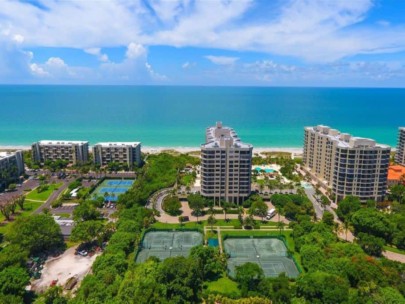 Promenade Condos in Longboat Key, FL. - Waterfront Aerial