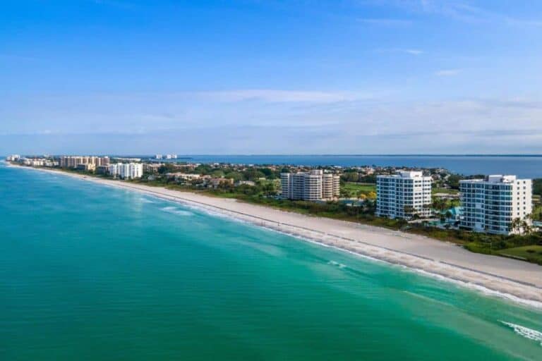 Regent Place Condos in Longboat Key, FL. - Waterfront Aerial