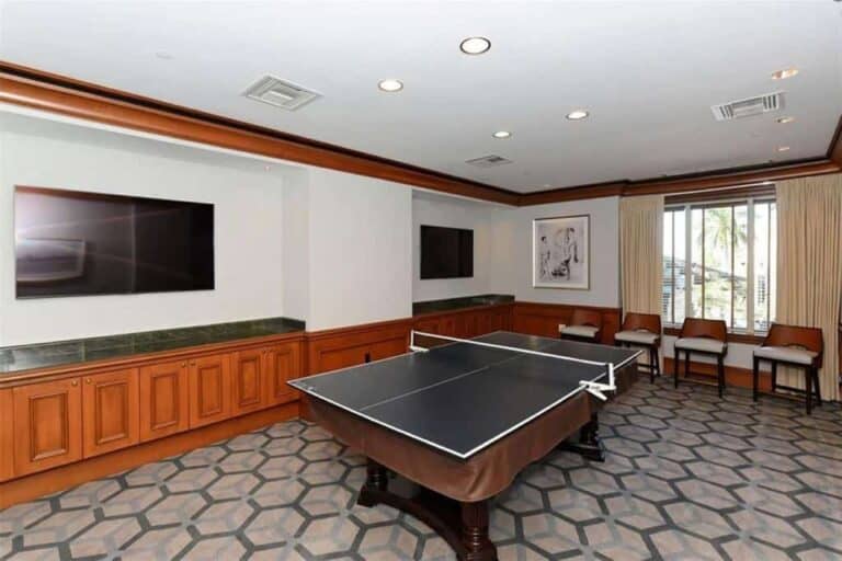 Ritz Beach Residences in Lido Key - Sarasota, FL. - Game Room