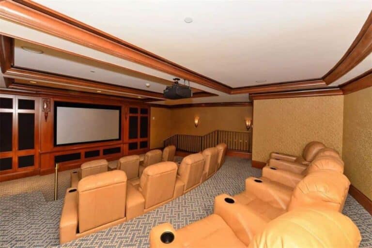 Ritz Beach Residences in Lido Key - Sarasota, FL. - Theater Room