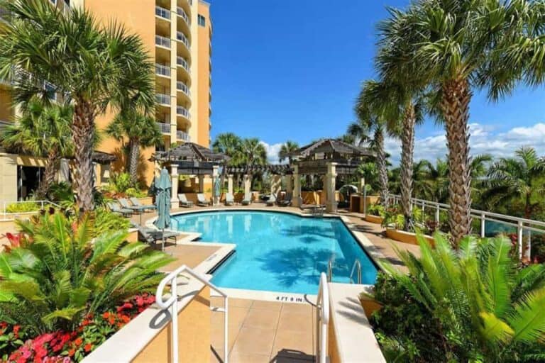 Ritz Beach Residences in Lido Key - Sarasota, FL. - Pool