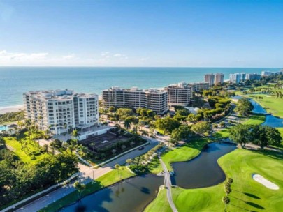 Sanctuary Condos in Longboat Key, FL. - Aerial