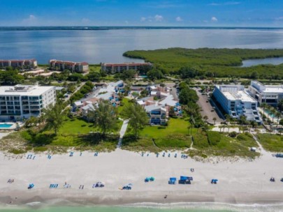 Sand Cay Condos in Longboat Key, FL. - Waterfront Aerial