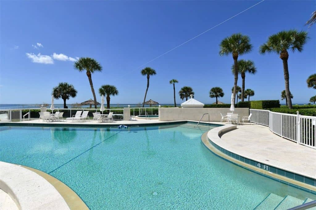 Sands Point Condos in Longboat Key, FL.  - Pool