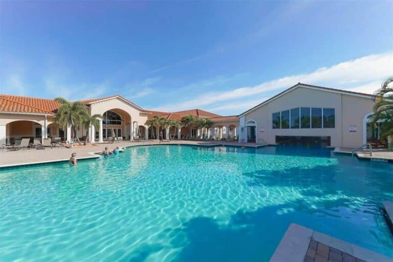 Sarasota FL. 55+ COmmunity Homes - Large Community Pool