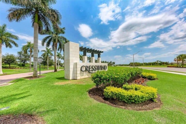 Sarasota Maintenance-Free Homes - Neighborhood Sign