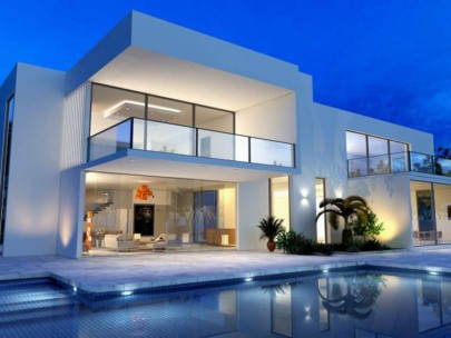 Sarasota FL. Contemporary Homes - Modern Home with Pool