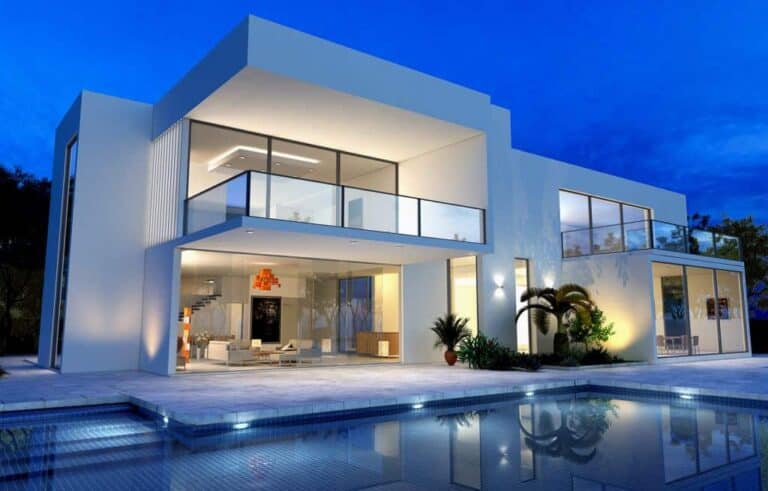 Sarasota FL. Contemporary Homes - Modern Home with Pool
