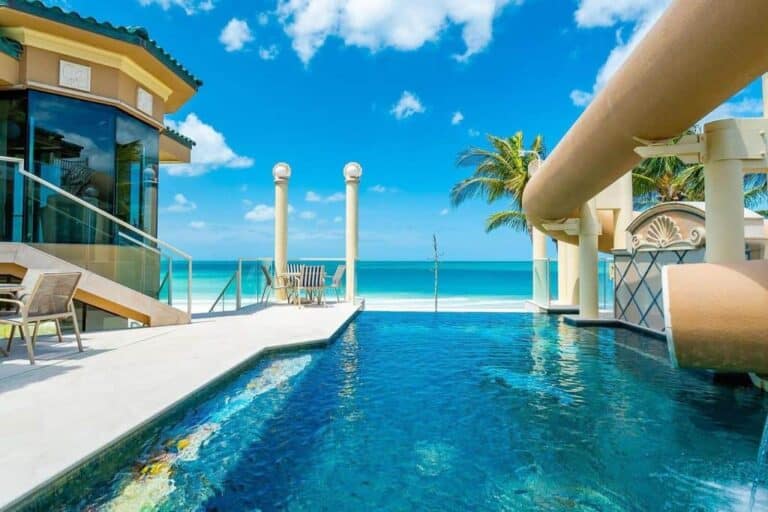 Sarasota Pool Homes - Beachfront House