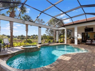 Sarasota Pool Homes - Mediterranean Style Pool