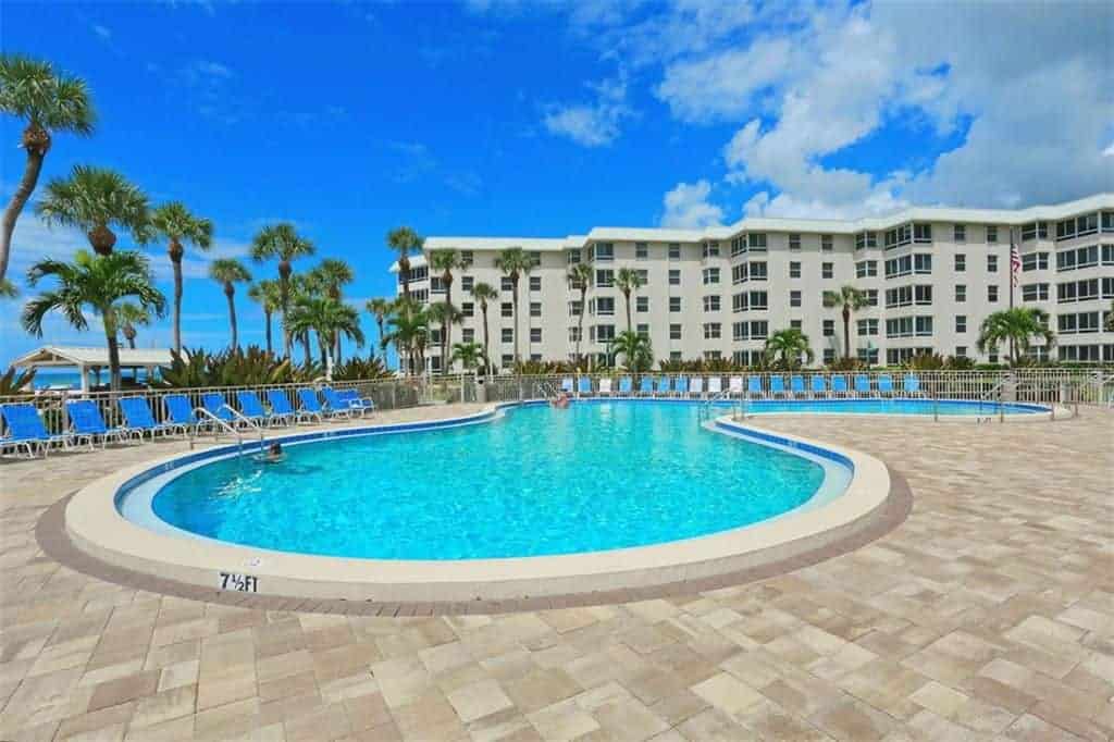 Sarasota Surf and Racquet Club Condos in Siesta Key, FL. - Pool