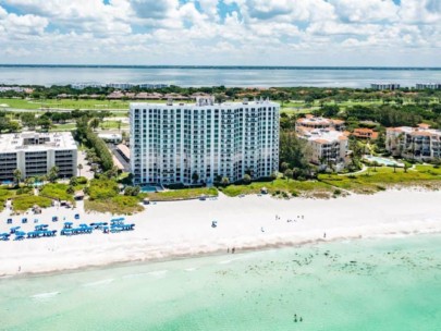 Sea Gate Club Condos in Longboat Key, FL. - Aerial